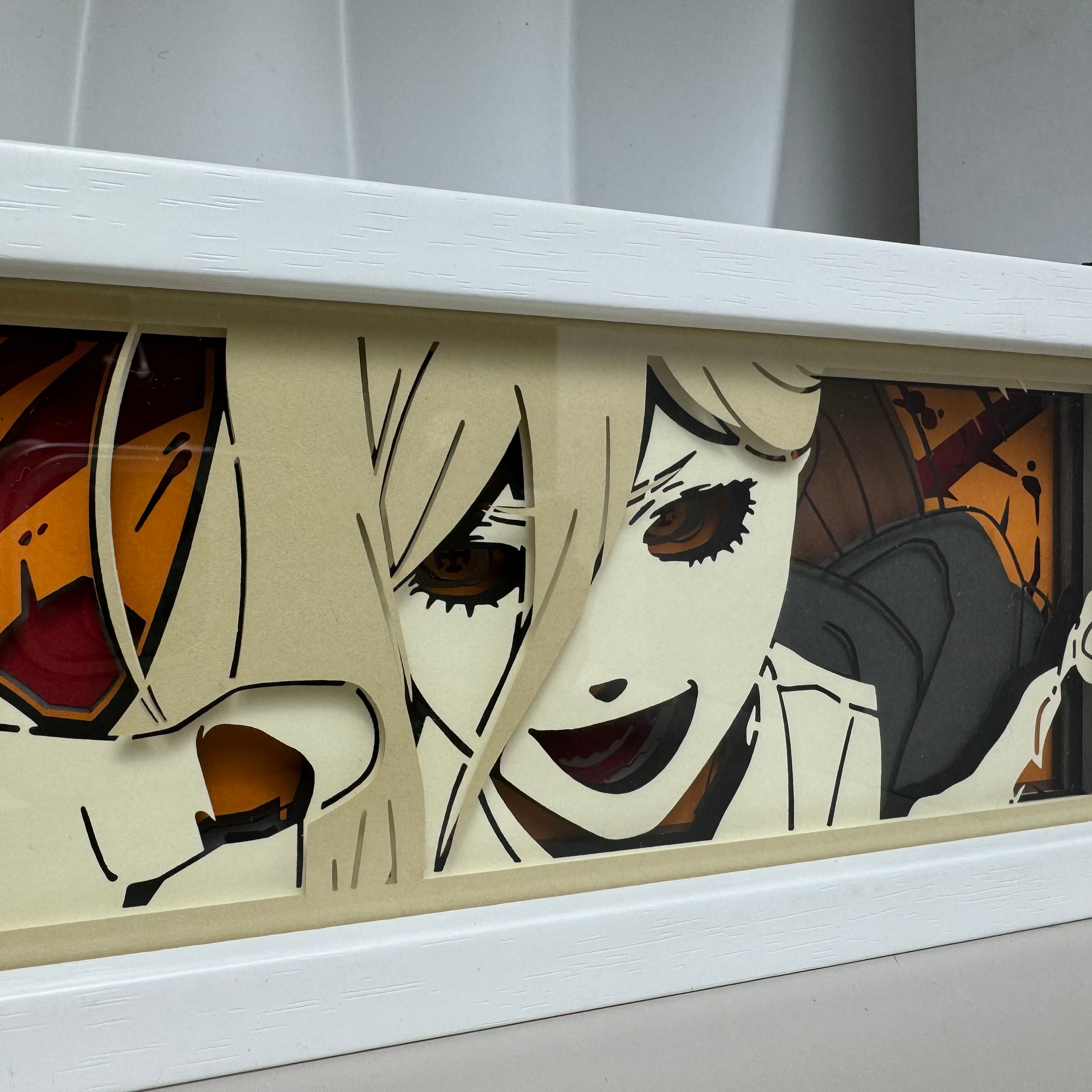 Chainsaw Man Power Blood Devil Light Box | 3D Anime Light for Fans & Collectors | 2025