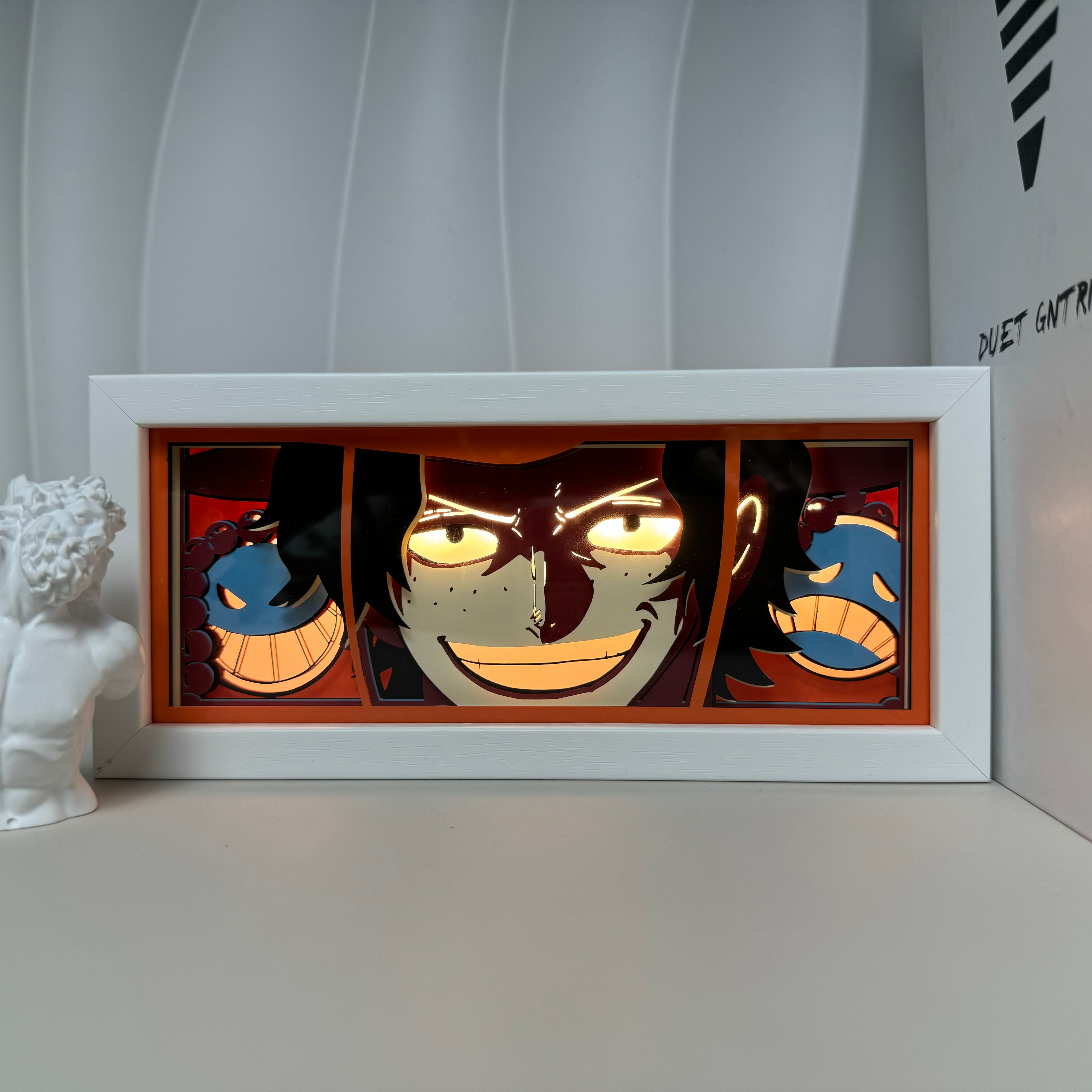 One Piece Portgas D. Ace Light Box | Anime Light Box for Fans & Collectors | 2025