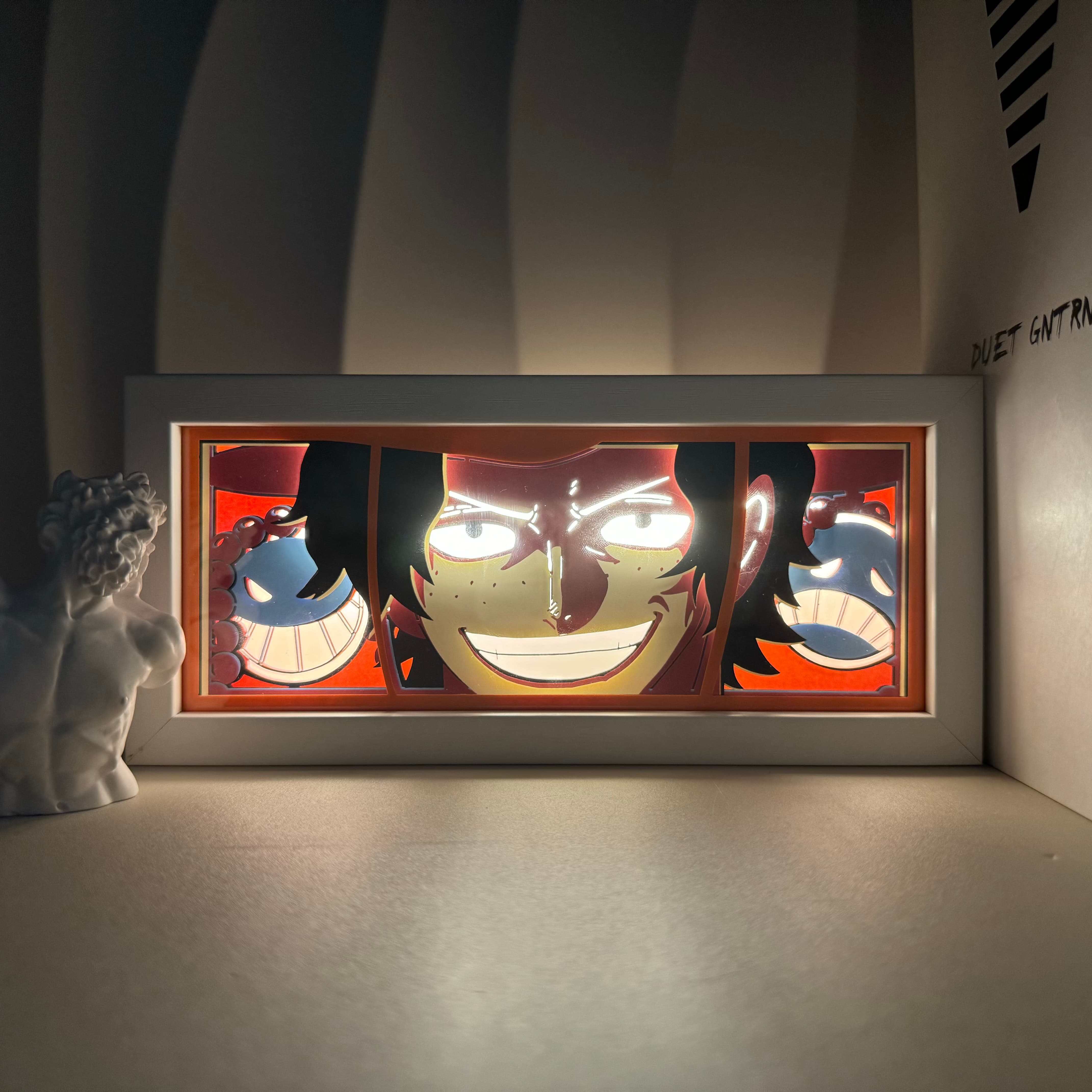 One Piece Portgas D. Ace Light Box | Anime Light Box for Fans & Collectors | 2025
