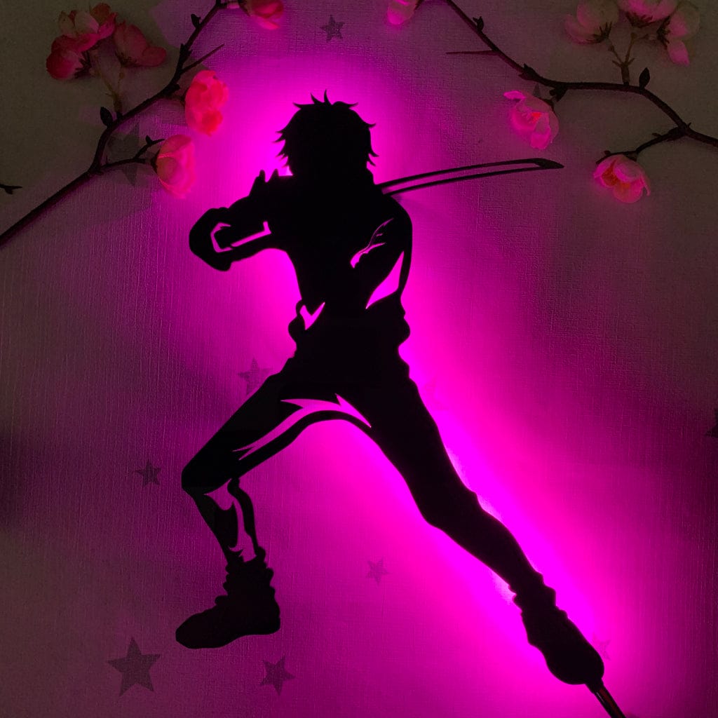 Yuta Okkotsu Silhouette Light - Anime Silhouette Wall Light - LED Night Light | 2025