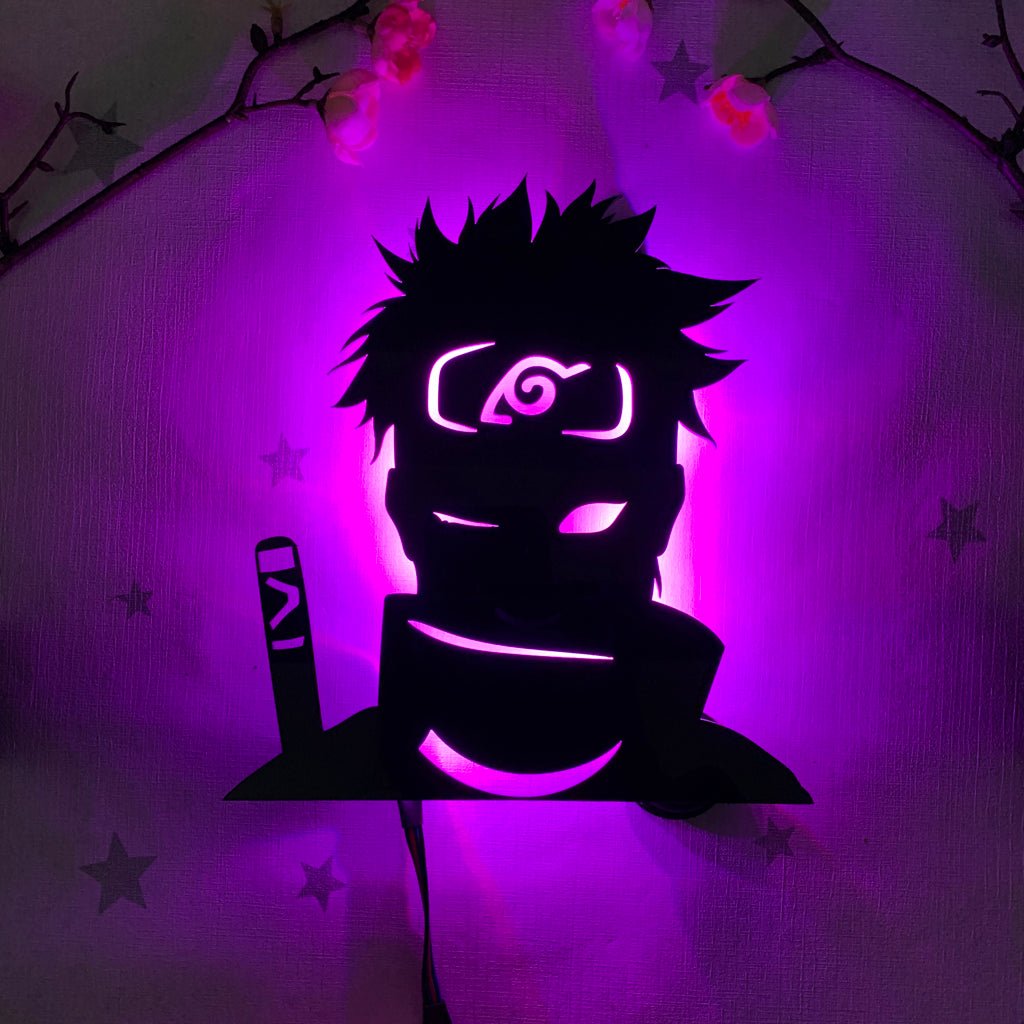 Shisui Uchiha Anime Silhouette Light | Anime 3D LED Lamp