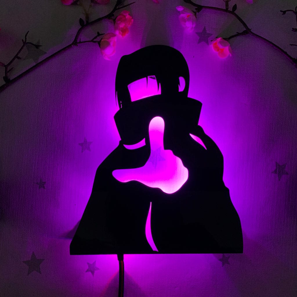 Itachi Uchiha V2 Silhouette Light Box: Illuminate Your World with Sharingan Power | 2025