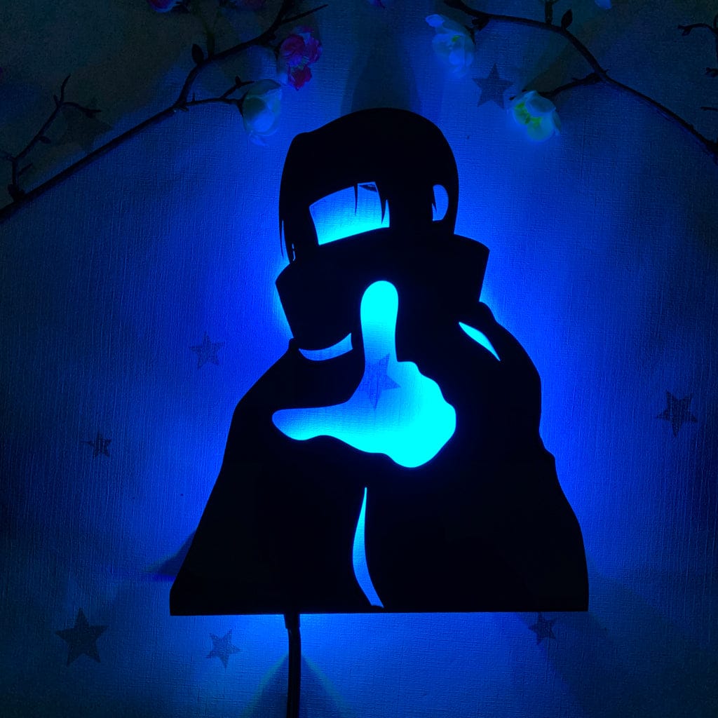 Itachi Uchiha V2 Silhouette Light Box: Illuminate Your World with Sharingan Power | 2025
