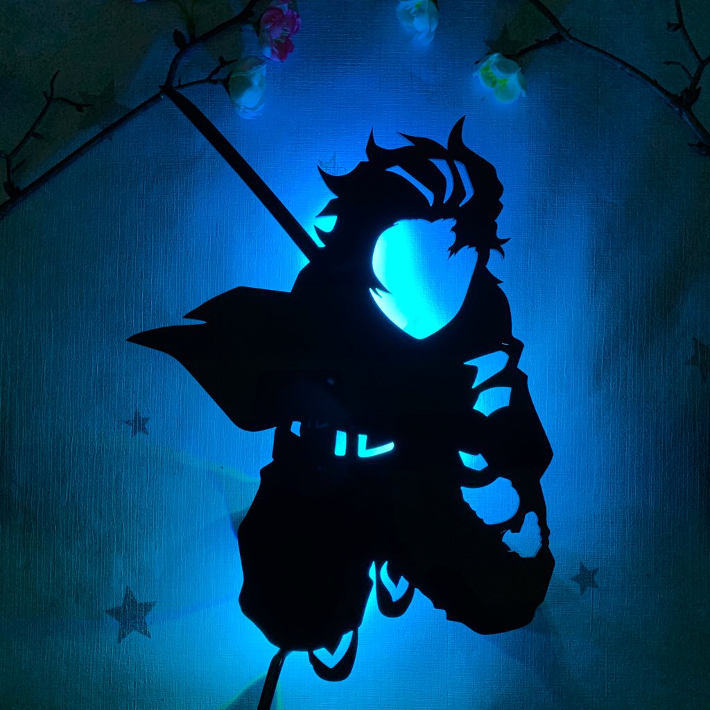 Tanjiro Kamado v2 Silhouette Light - Anime Silhouette Wall Light | 2025
